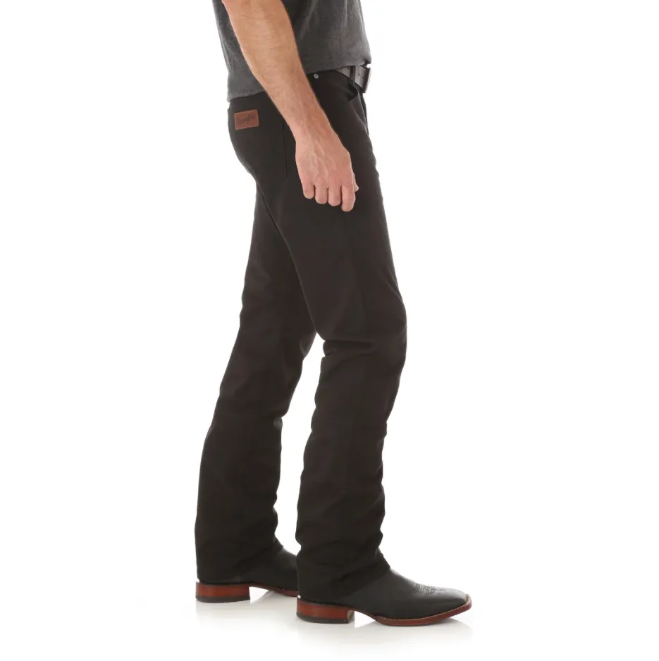 1088MWZBK - Wrangler Men's Retro Slim Straight Jean - Black