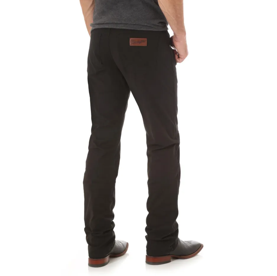 1088MWZBK - Wrangler Men's Retro Slim Straight Jean - Black