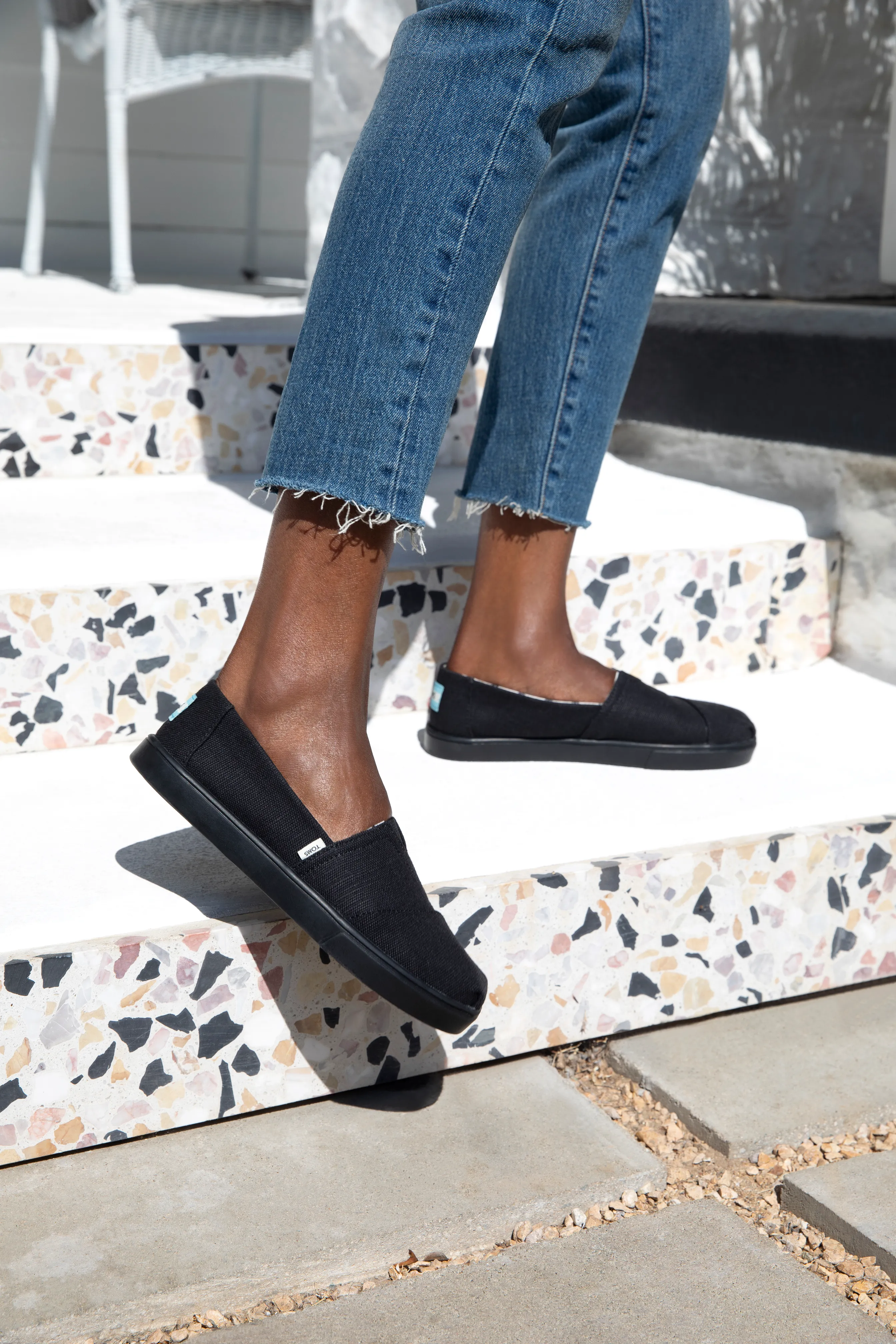 Alpargata Cupsole Slip On - All Black