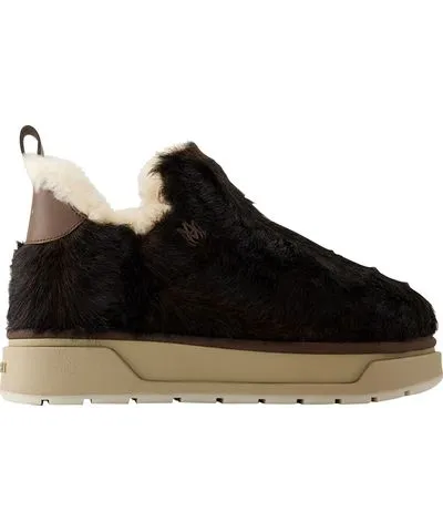 Amiri Faux Fur Malibu Ankle Boots