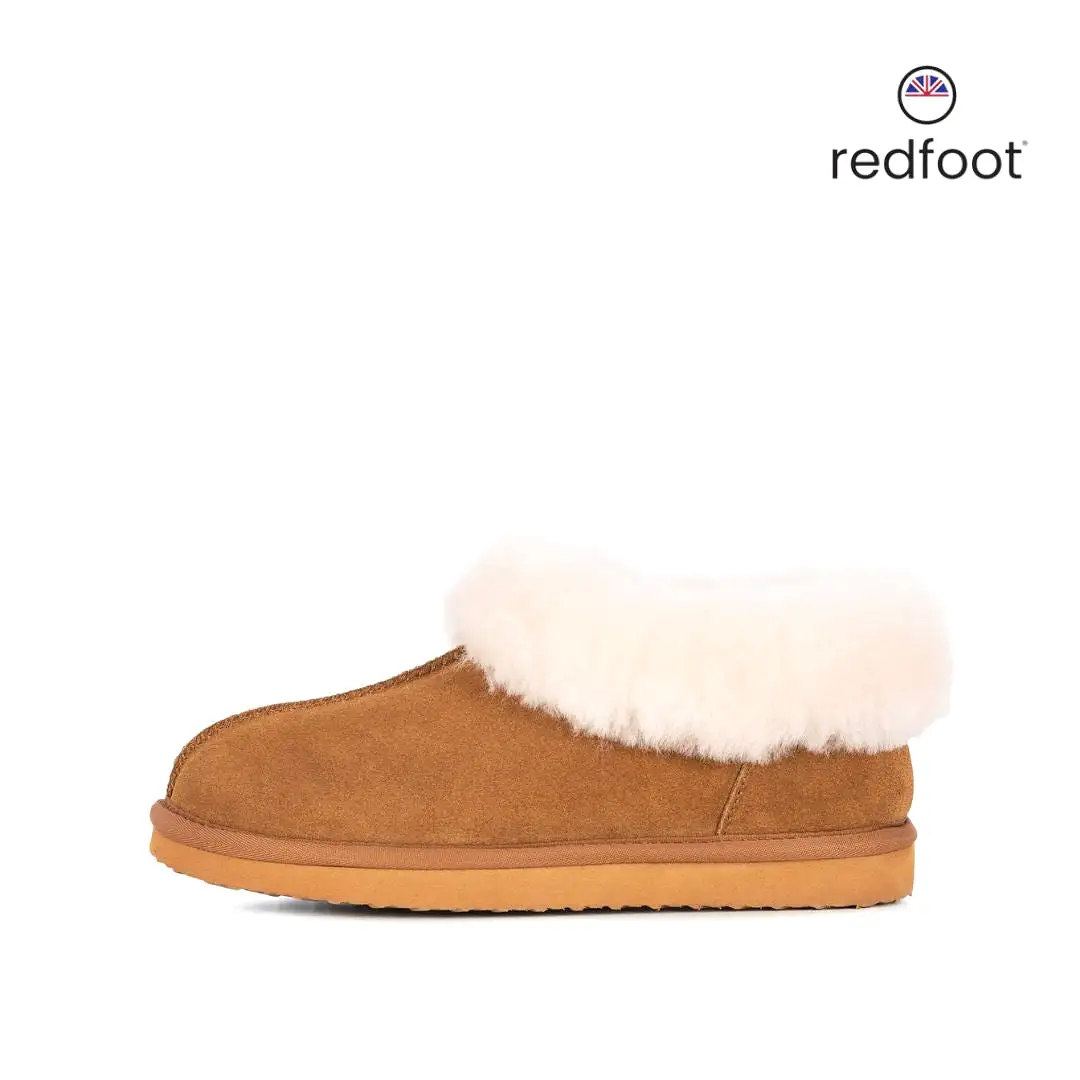 ANN TAN SHEEPSKIN SLIPPER BOOTIE