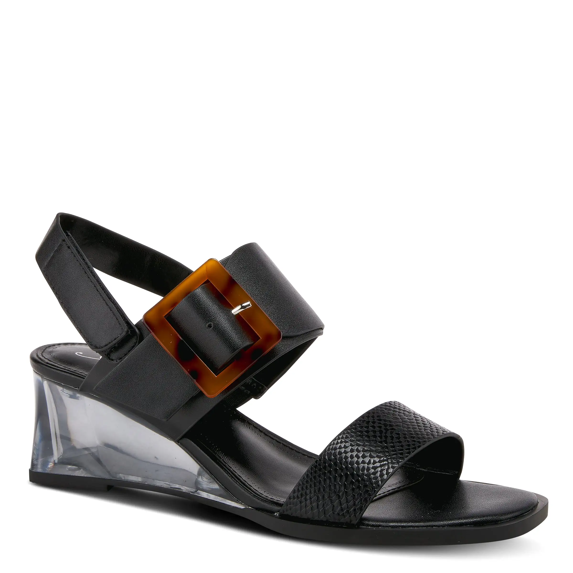 AZURA ELIDY QUARTER STRAP SANDALS