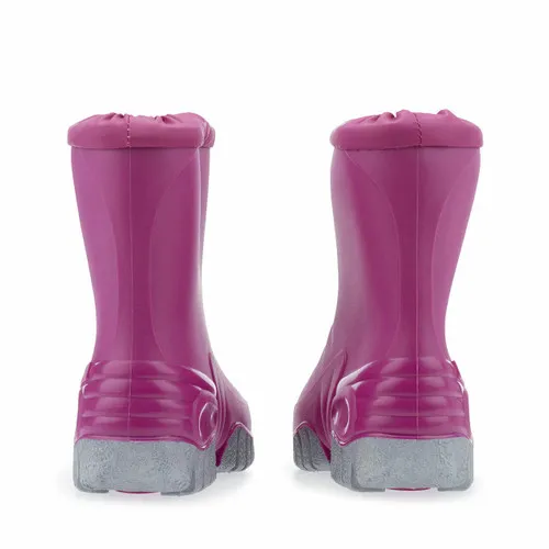 Baby Mudbuster Pink girls slip-on waterproof wellies