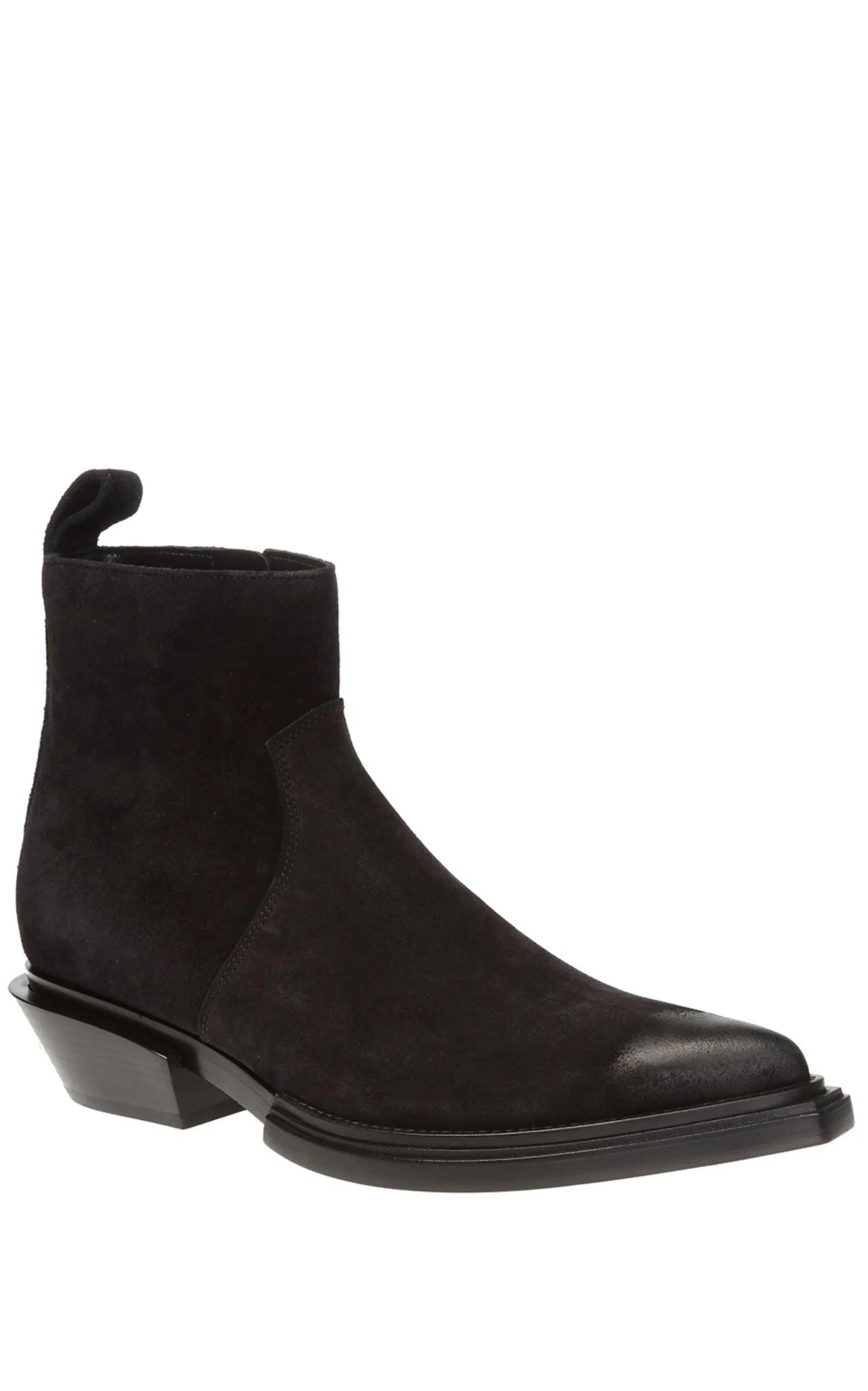 Black Suede Ankle Boots