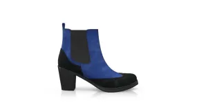 Block Heel Ankle Boots 10411