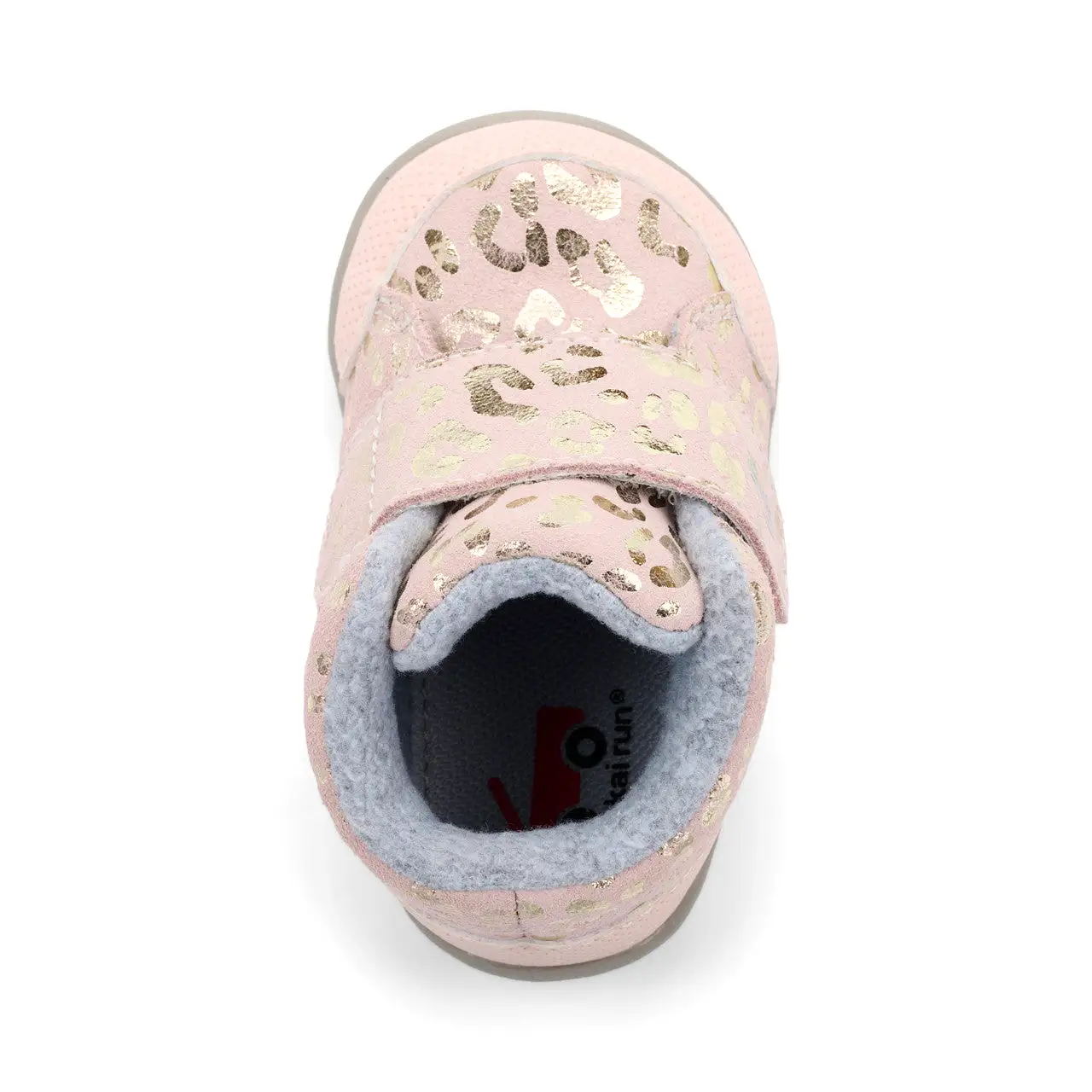 Casey (First Walker) Infant Bootie -  Peach/Gold