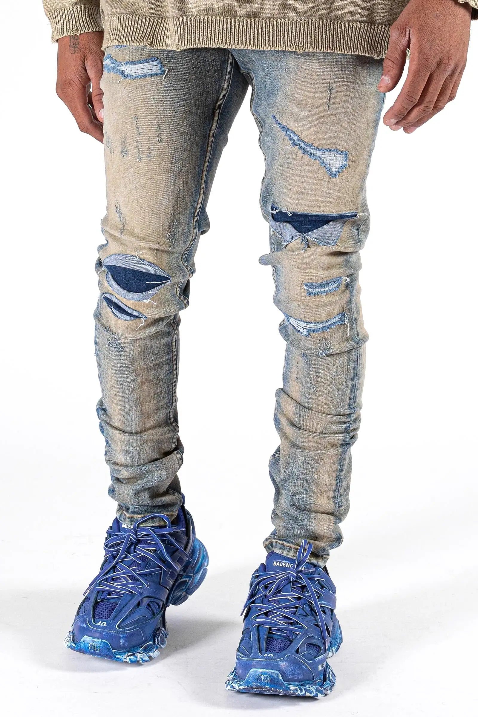 CIEL 7 JEANS BLEU