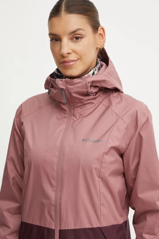 Columbia outdoor jacket Inner Limits III violet color