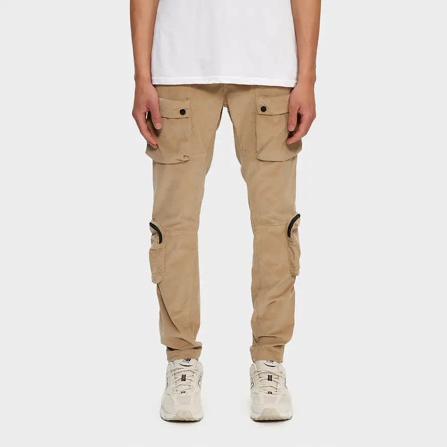 CORDUROY UTILITY PANTS BEIGE