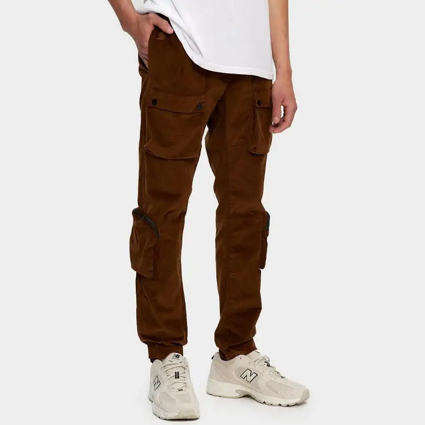 CORDUROY UTILITY PANTS HAZELNUT