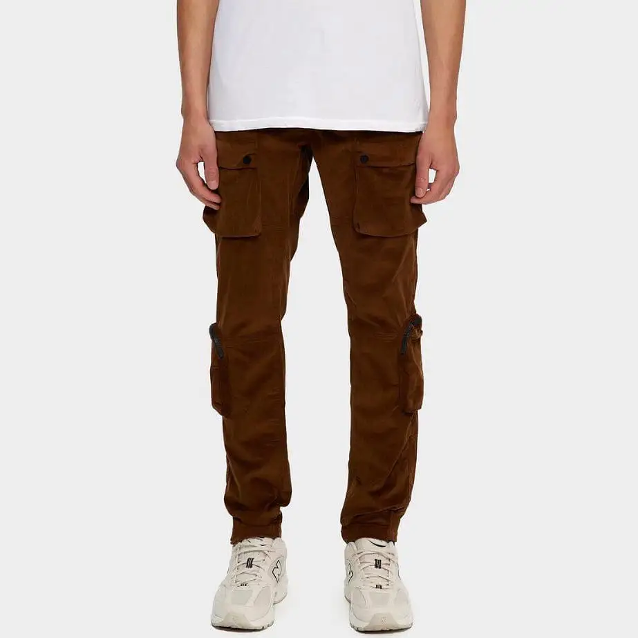 CORDUROY UTILITY PANTS HAZELNUT