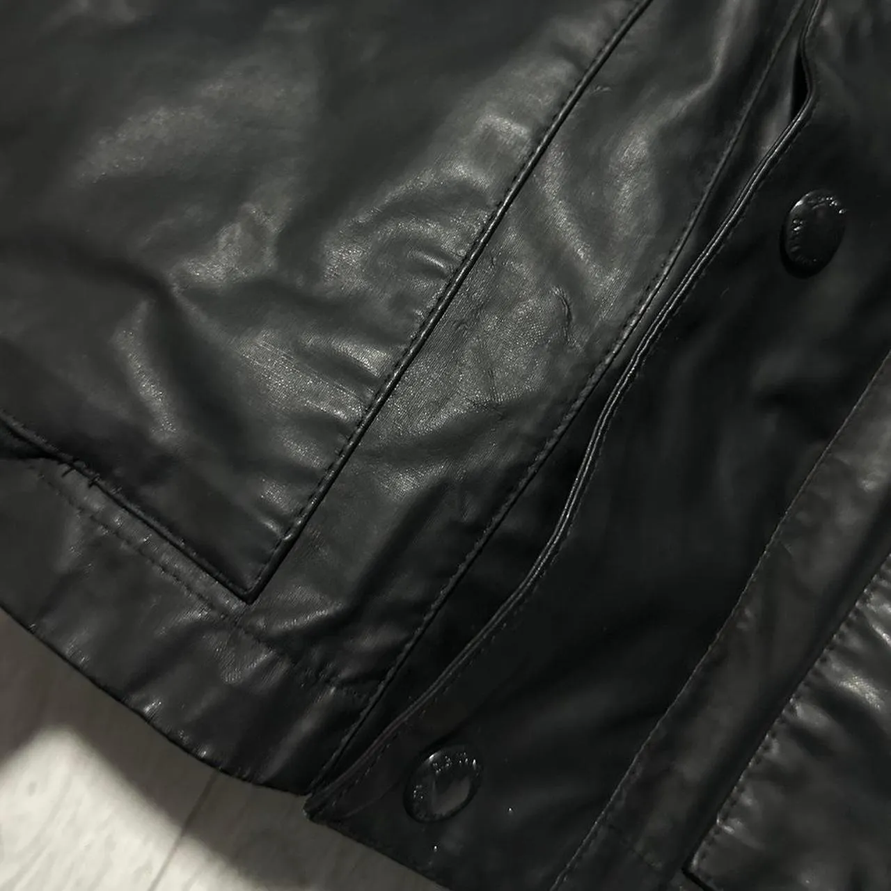 CP Company Multipocket Leather Jacket