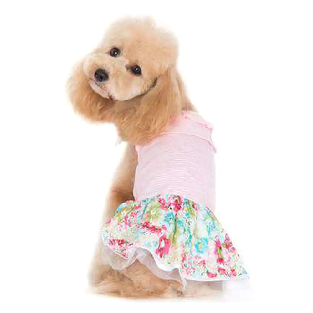 Dreamy Floral Dog Dress