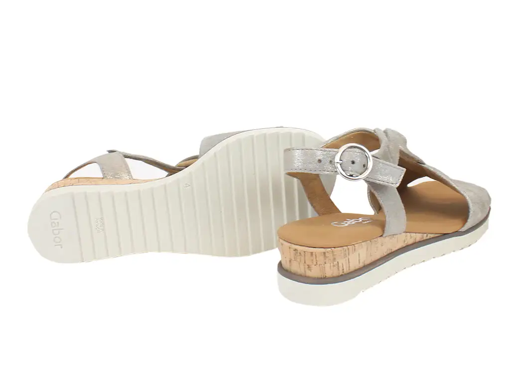 Gabor Sandals Rich 42.751 Muchel Metal