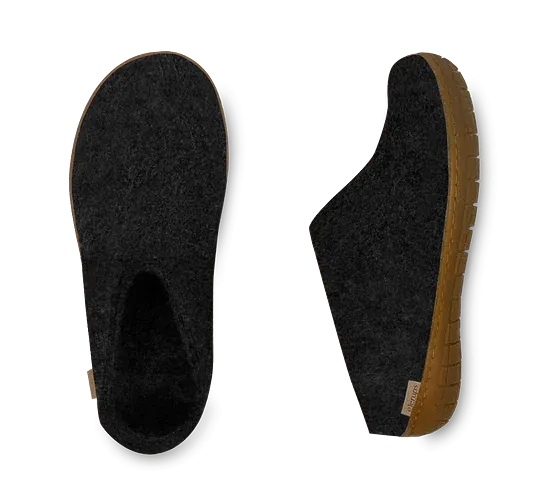 Glerups Slip on - Honey Rubber Sole