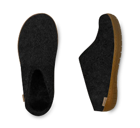 Glerups Slip on - Honey Rubber Sole