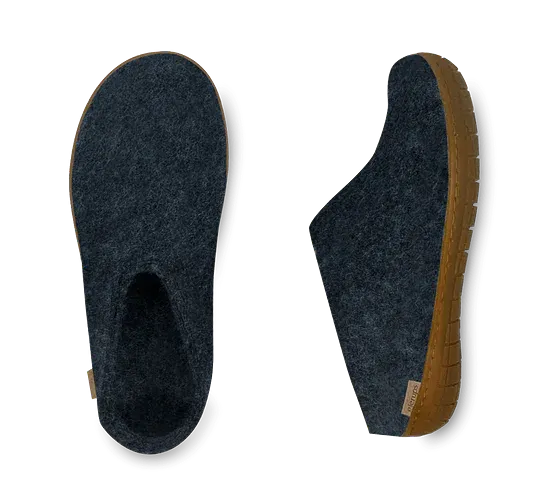 Glerups Slip on - Honey Rubber Sole