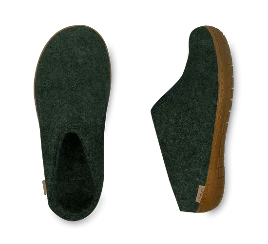 Glerups Slip on - Honey Rubber Sole