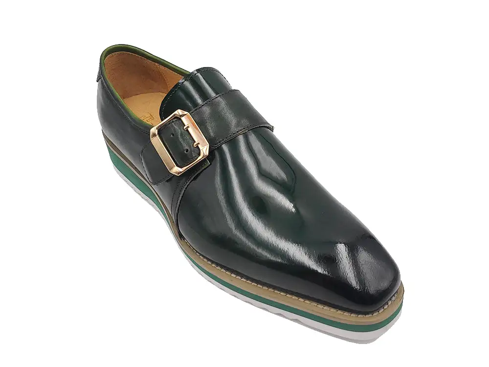 Gorgeous Patent Leather Slip on Monkstrap