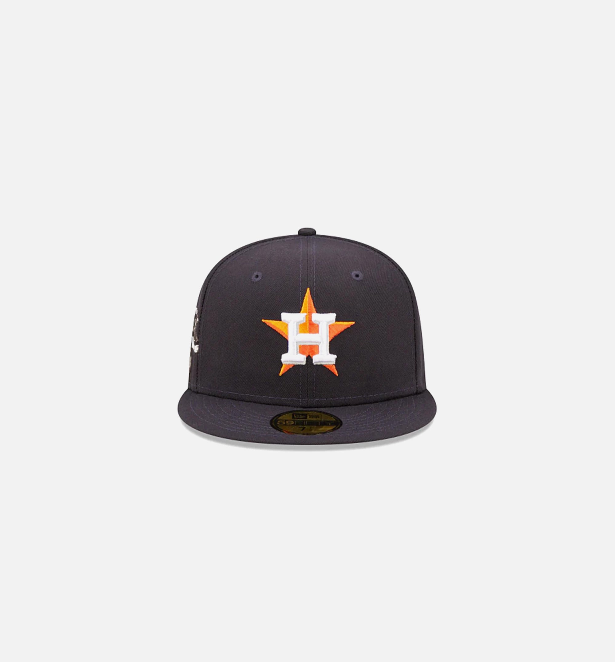 Houston Astros Cloud Icon 59FIFTY Fitted Cap Mens Hat - Navy Blue