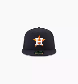 Houston Astros Jackie Robinson Day 59FIFTY Fitted Cap Mens Hat - Navy