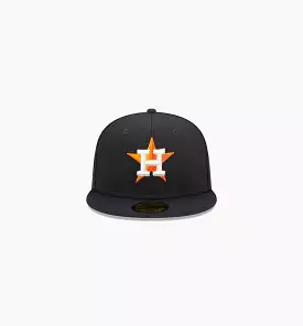 Houston Astros Pop Sweat 59fifty Fitted Hat Mens Hat - Blue