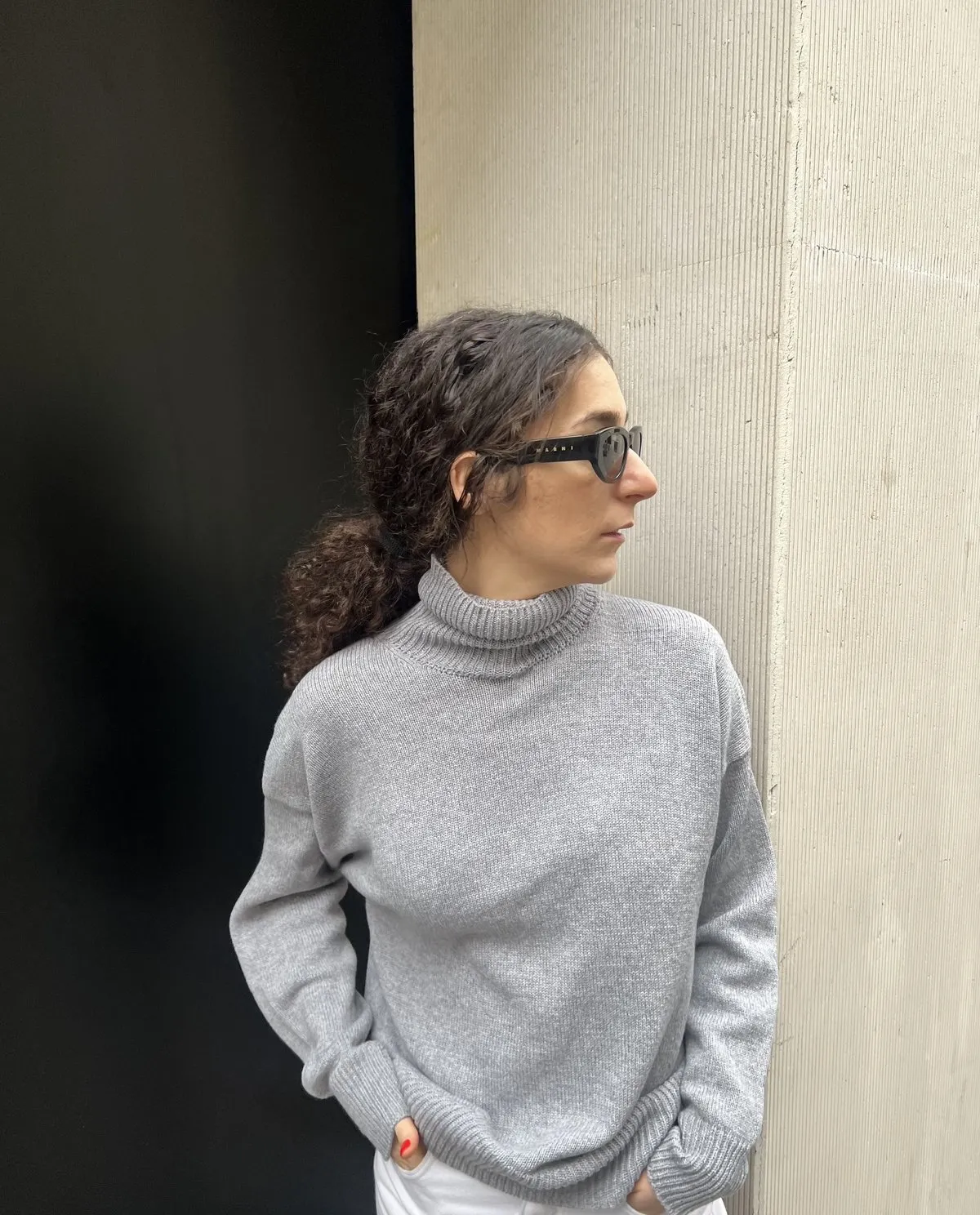 Hugme Turtleneck - Grey