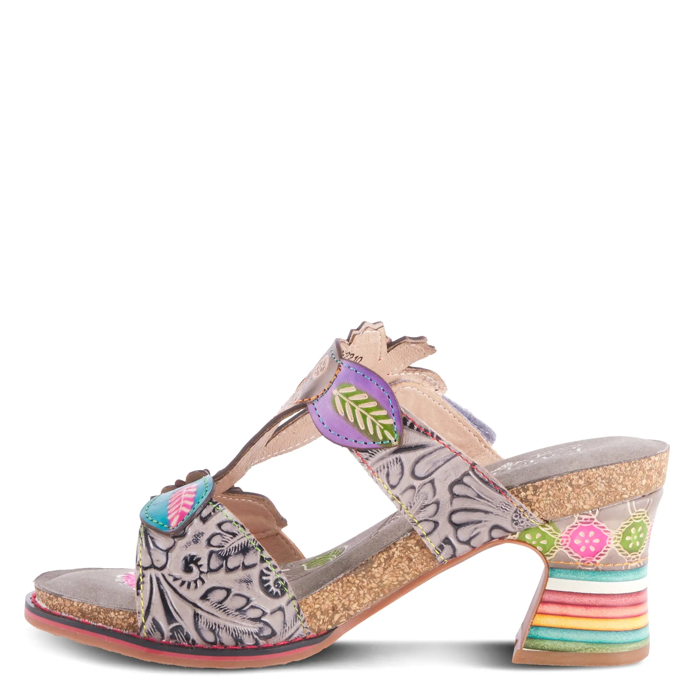 L'ARTISTE ROSSIE HEELED SANDALS