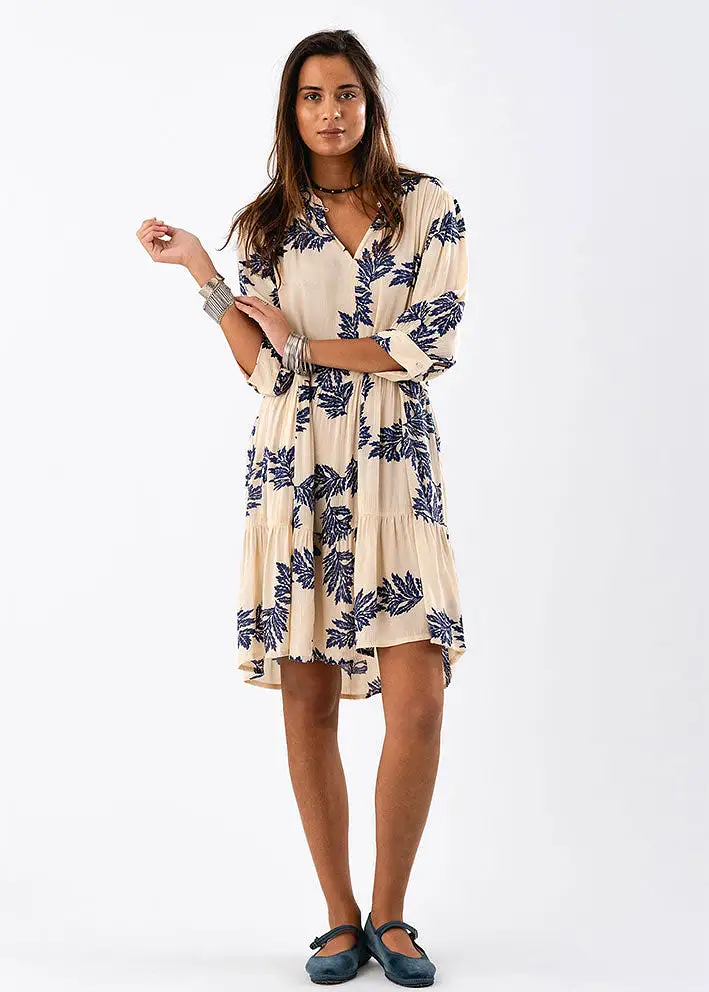 Lollys Laundry Sabine Short Dress - Kjole - Flower Print