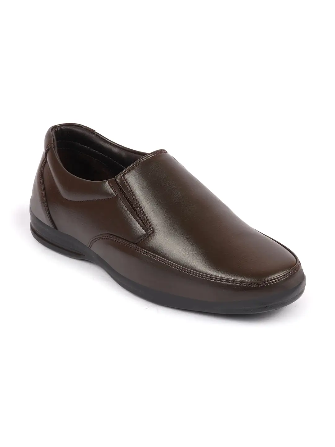 Men Brown Formal Office Dress Comfort Slip On Shoes