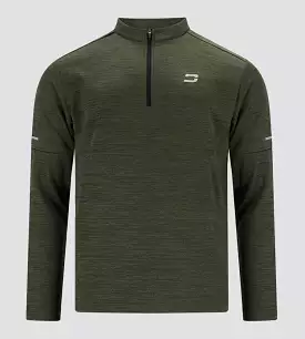 MENS ULTRA FIT MIDLAYER - KHAKI FLEK