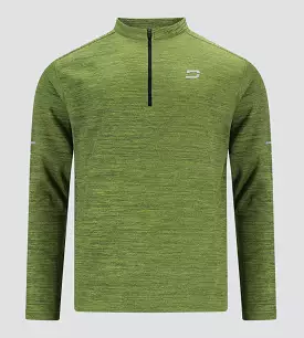 MENS ULTRA FIT MIDLAYER - LIME FLEK