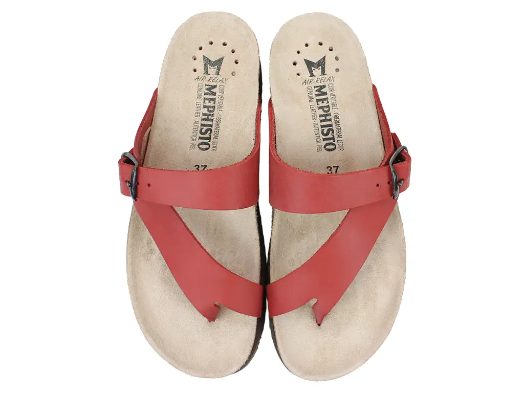 Mephisto Sandals Helen Red