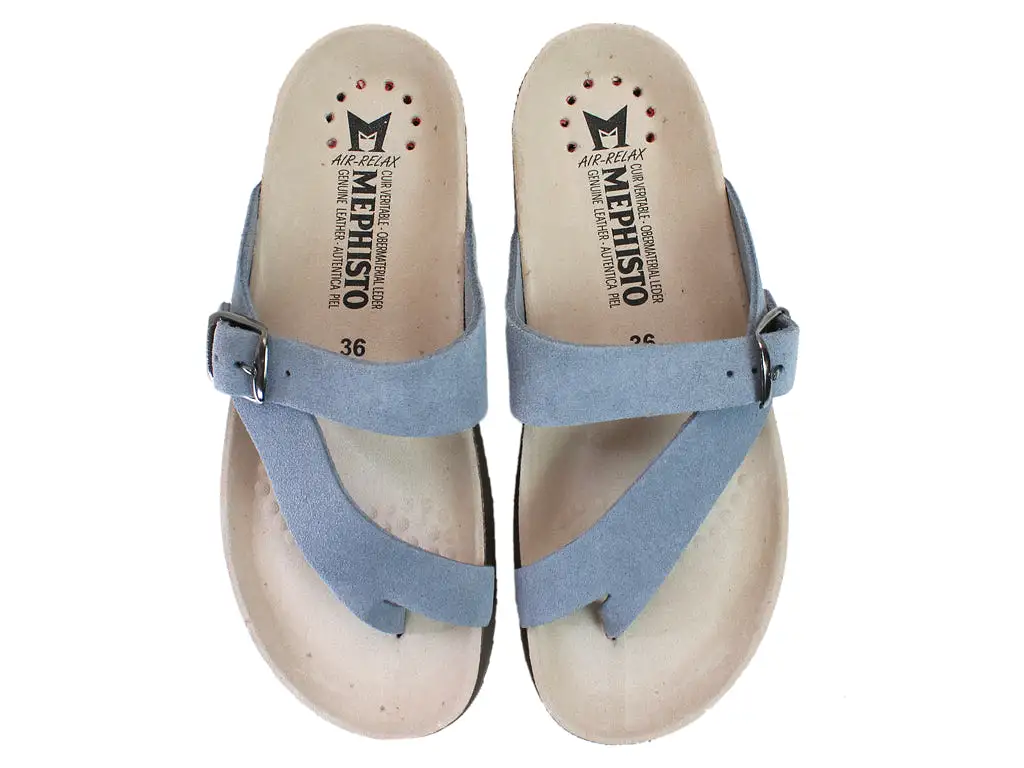 Mephisto Sandals Helen Sea Blue