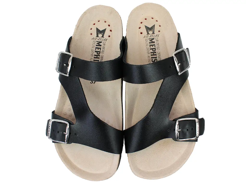 Mephisto Sandals Melaine Black