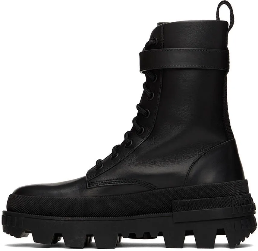 Moncler Black Carinne Boots