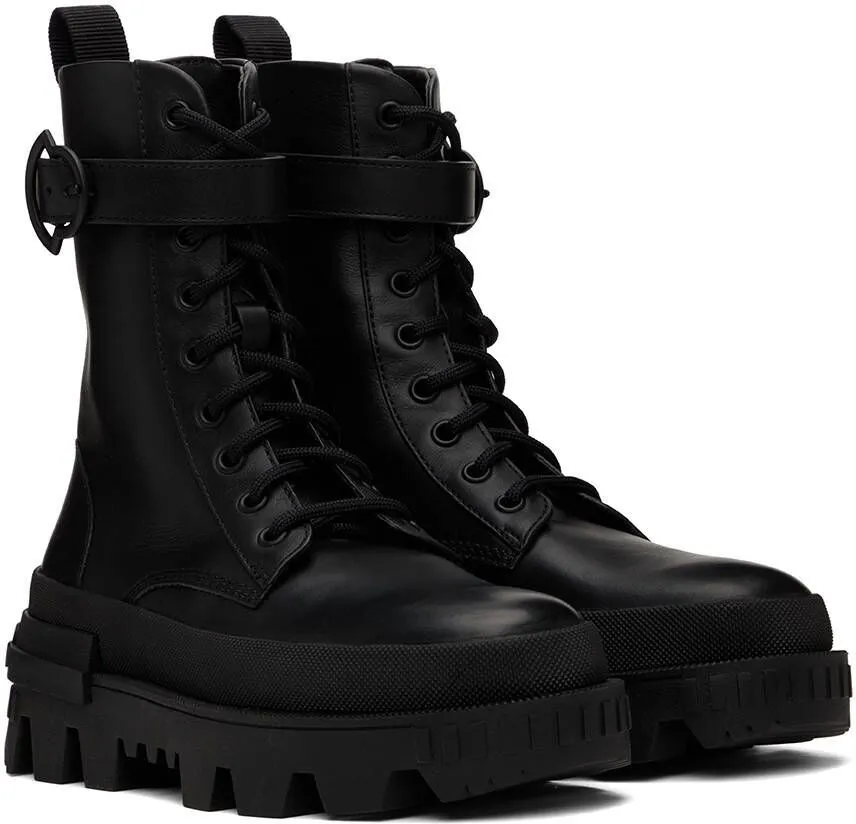 Moncler Black Carinne Boots