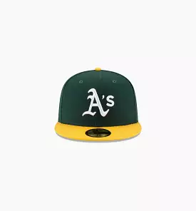 Oakland Athletics Jackie Robinson Day 59FIFTY Fitted Cap Mens Hat - Green