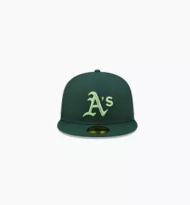 Oakland Athletics State Fruit 59FIFTY Fitted Cap Mens Hat - Green