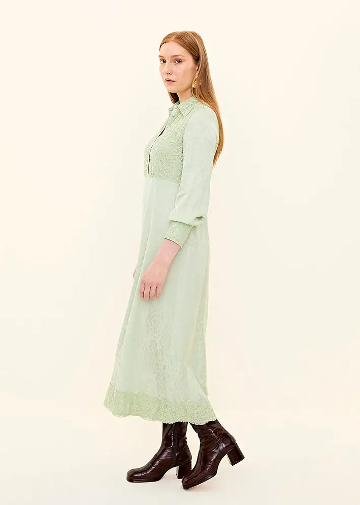 Odd Molly A Good Day Dress - Lucky Mint