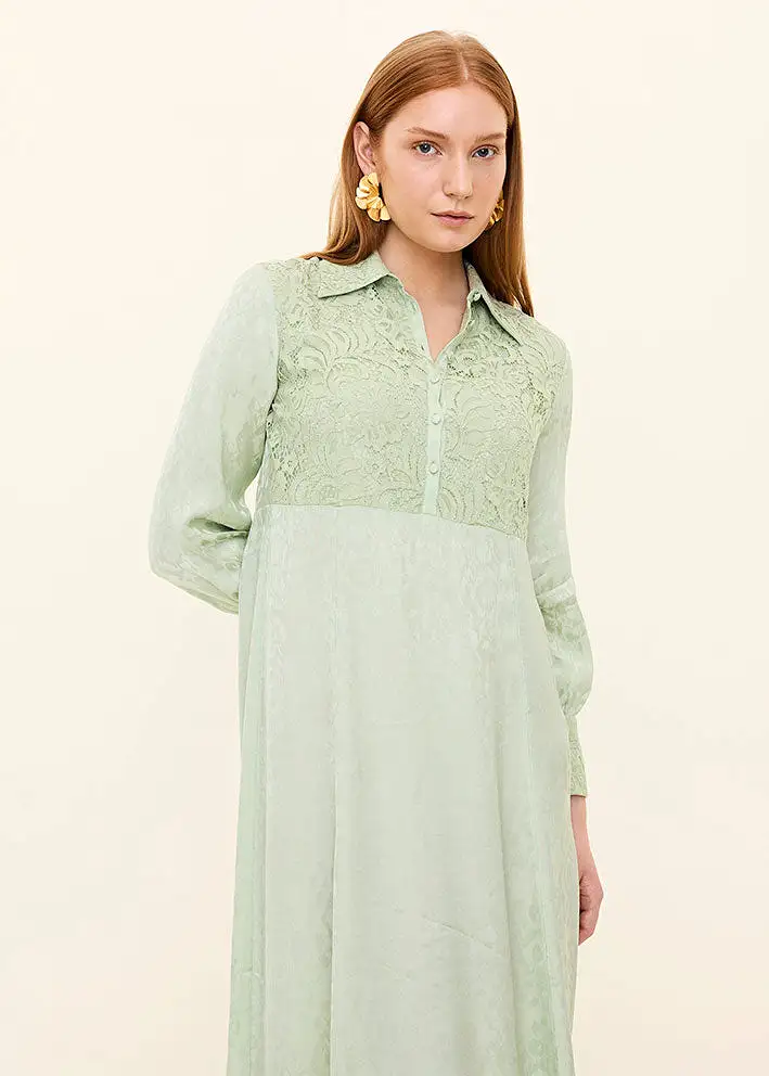 Odd Molly A Good Day Dress - Lucky Mint