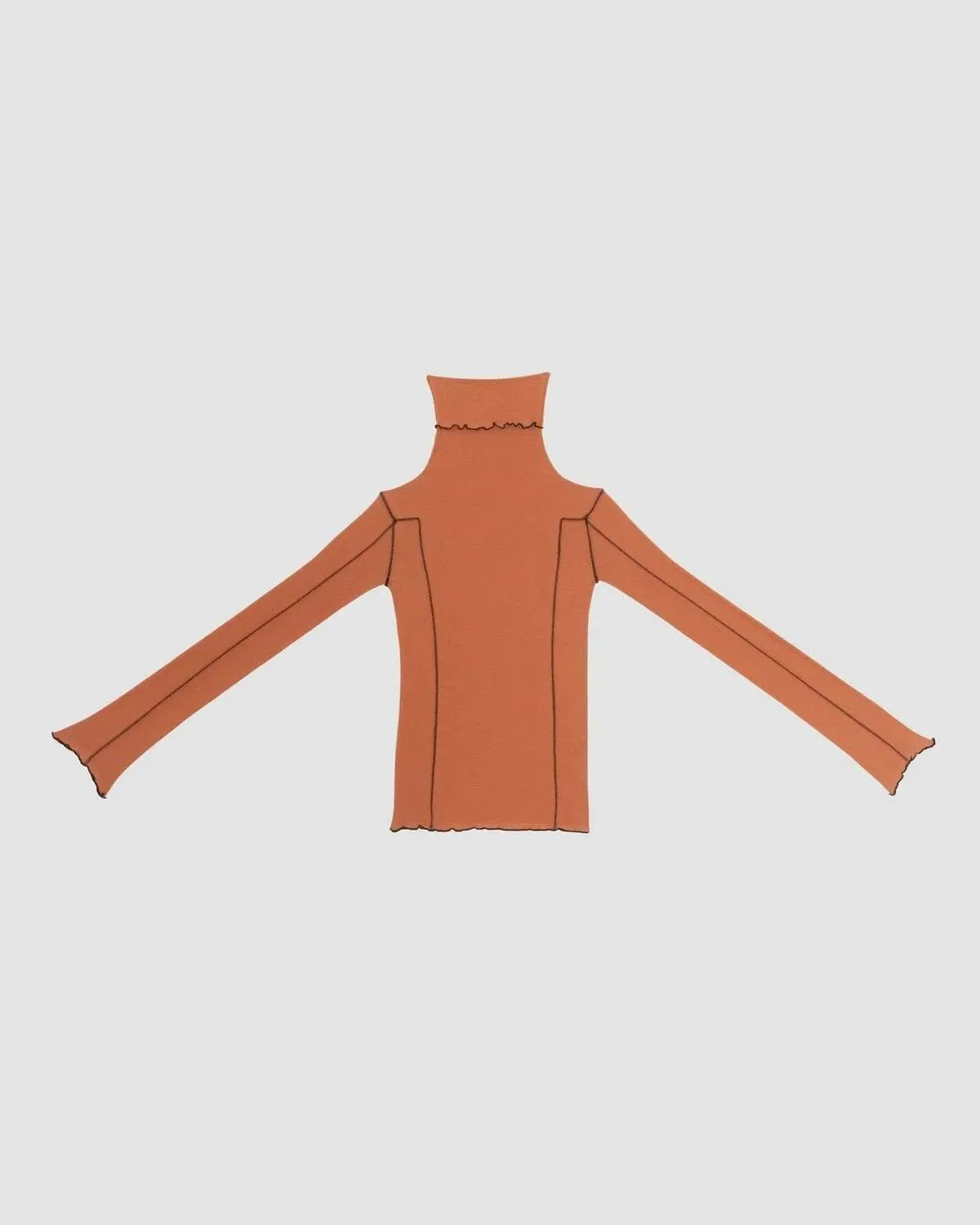 Omato Turtleneck - Rust