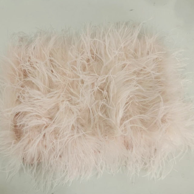 Plush Feather Top