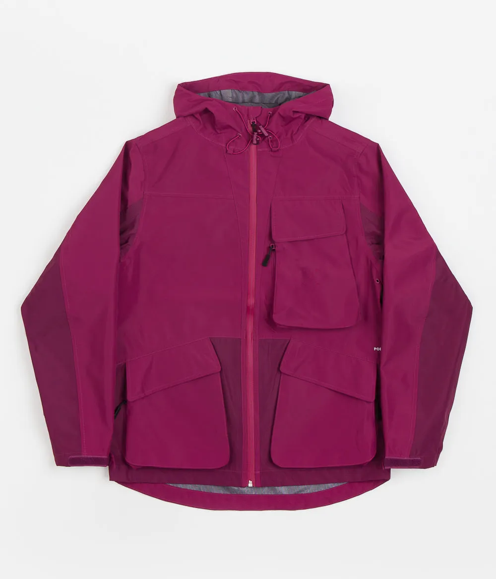 Pop Trading Company Big Pocket Jacket - Raspberry