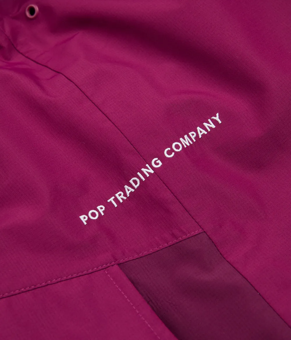 Pop Trading Company Big Pocket Jacket - Raspberry