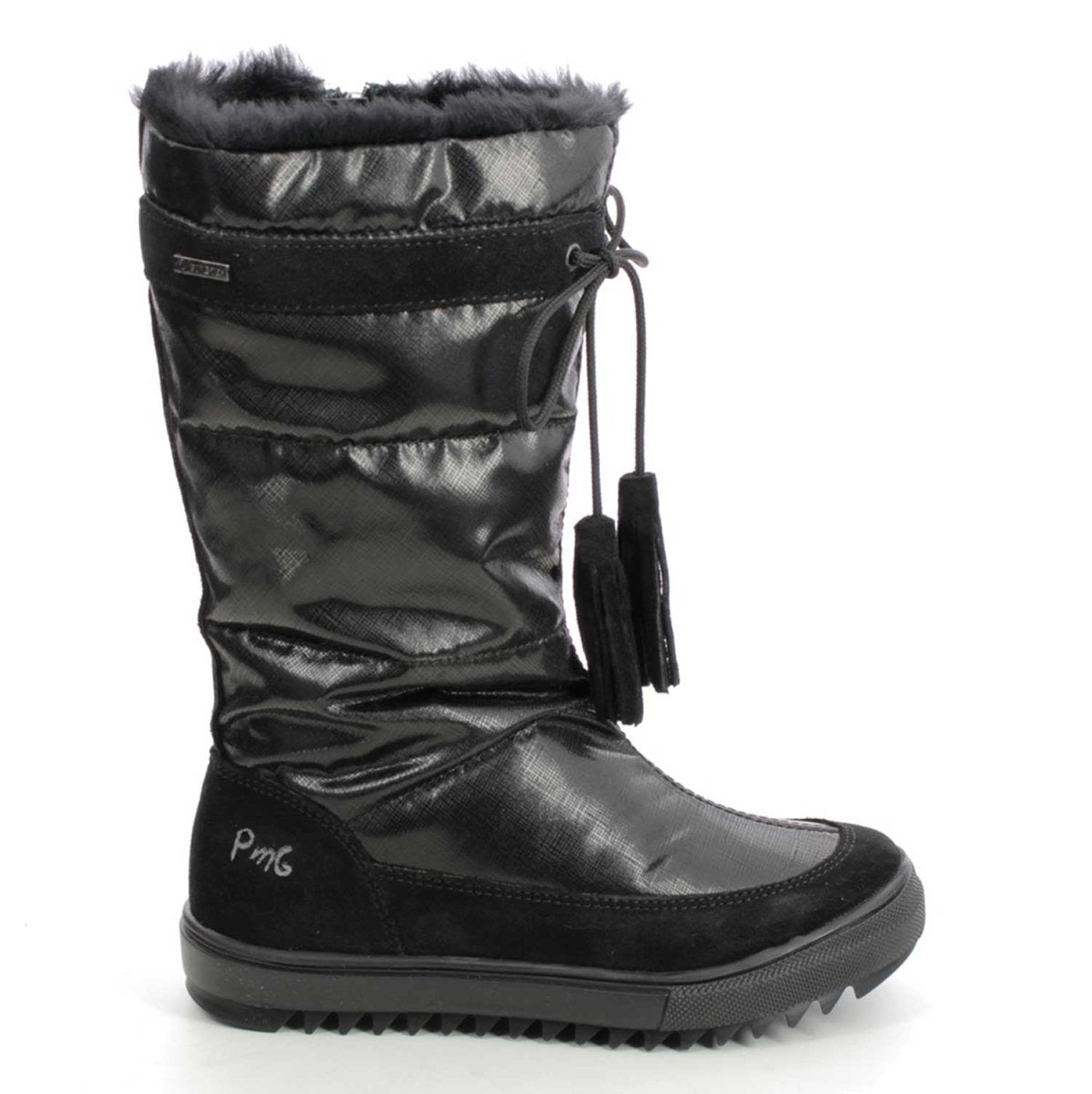 Primigi Girl's (Sizes 36-39) Flake Puffy Boot Black Gore-Tex Waterproof