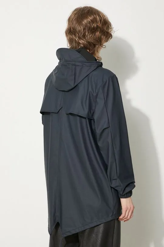 Rains jacket 18010 Fishtail Jacket navy blue color