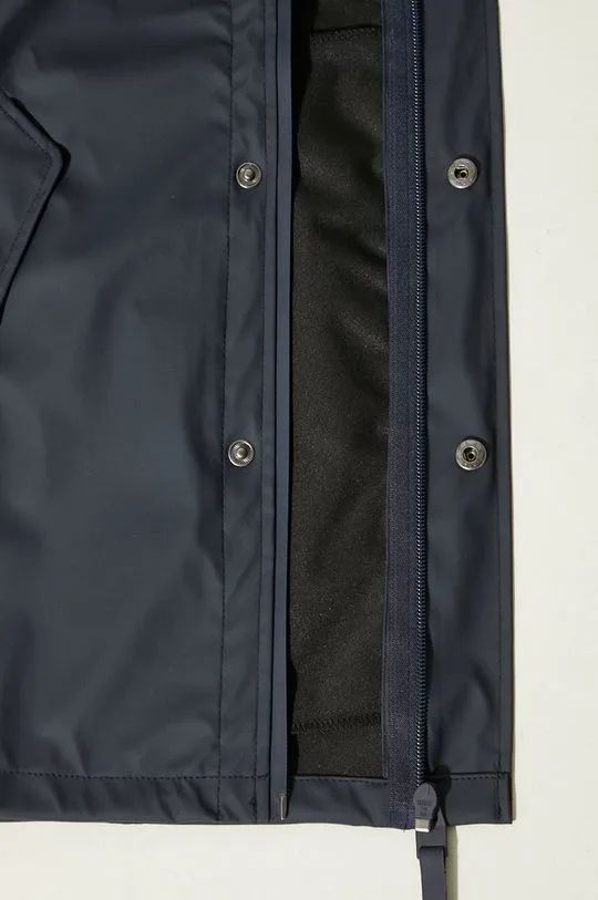 Rains jacket 18010 Fishtail Jacket navy blue color