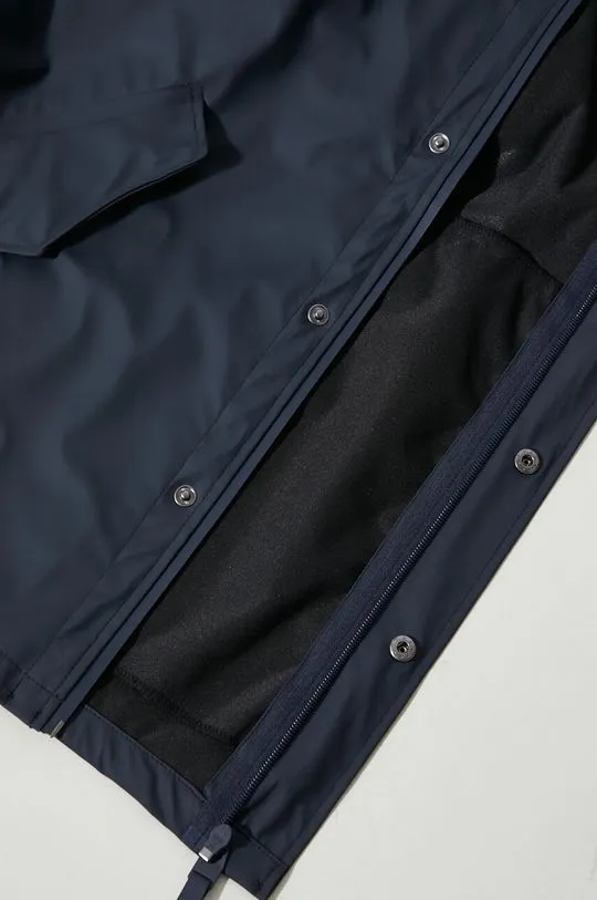 Rains jacket 18010 Fishtail Jacket navy blue color