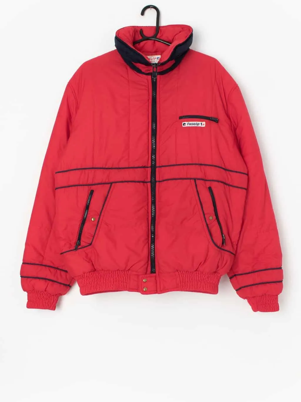 Rare vintage red ski jacket by Fusalp – XL